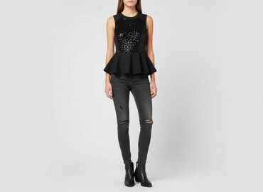 h m krótkie bluzy: H&M, Топ жіночий, розмір XS