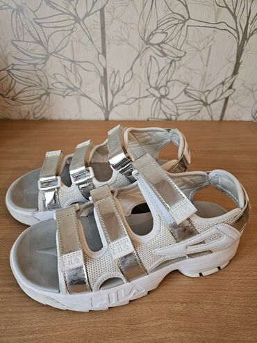 Босоножки, сандалии, шлепанцы: Босоножки, 37.5, Б/у, Самовывоз — 8