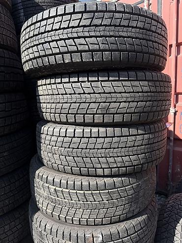 Шины 225 / 65 / R 17, Зима, Б/у, Комплект, Легковые, Япония, Dunlop