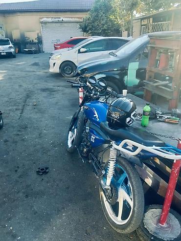 moto 80cc: Satılır böyüy kub alınacaq deyə hec bir problemi yoxdur usvadı götür — 2