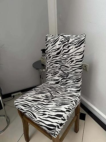 Prekrivači za nameštaj: Rastegljive navlake za stolice 6 kom - Univerzalne elastične presvlake — 14