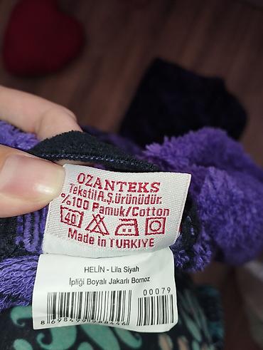 ev geyimler: Hobby Bornoz xalat təzədir satiram keyfiyyətli qalın materialdir — 6