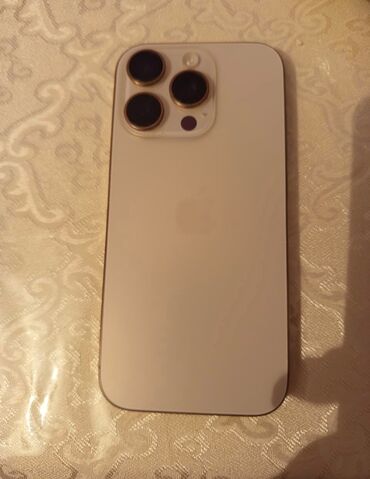 iphone 15 pro max çakma: IPhone 16 Pro, 256 ГБ, Золотой, Отпечаток пальца, Face ID