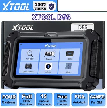 Alati za automobile: Novo - Xtool D5S OBD2 ABS,SRS,EPB / CAN FD FCA 16 Reset Auto — 13
