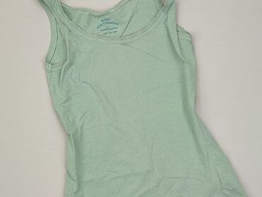 turkusowa bluzki damskie: T-shirt, S, stan - Zadowalający