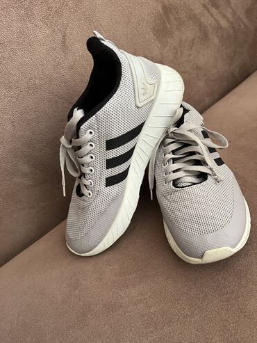 zhenskie krossovki adidas neo: Размер: 37, цвет - Серый, Б/у
