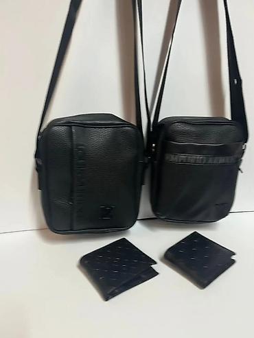 Torbe: Muške torbice preko ramena + novčanici - Modeli: više varijanti — 4