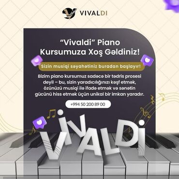 xanımlar üçün sürücülük təlimi: 🎹 Əziz tələbələr, piano dərslərinin qeydiyyatı davam edir! 🎶