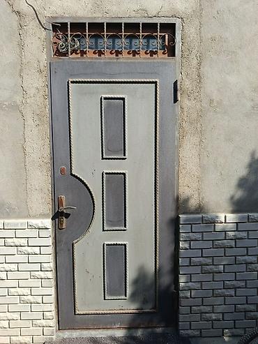 Двери и комплектующие: Dəmir giriş qapısı(eni 96sm/ uzunluğu 235sm) - Material: tam metal — 1