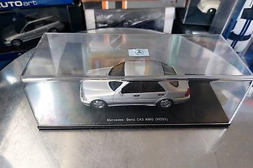 Avtomobil modelləri: Коллекционная модель Mercedes-Benz C43 AMG W202 silver 2000 Special — 11