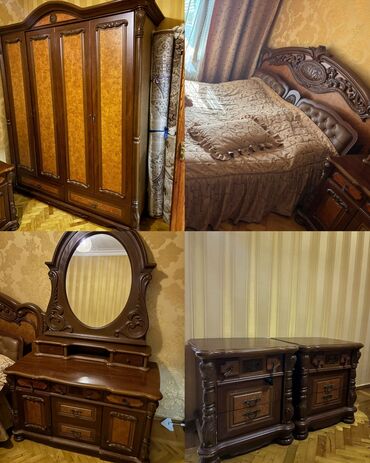спальная мебель в баку цены: İkinəfərlik çarpayı, Dolab, Termo, 2 tumba, İşlənmiş