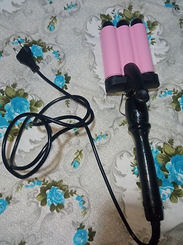 Məişət texnikası: Üç borulu saç dalğalandırıcı (tripple barrel waver) - 3 silindrli — 1