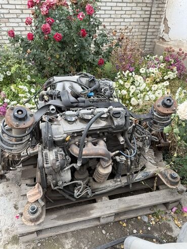 Двигатели, моторы и ГБЦ: Бензиновый мотор Toyota 3 л, Оригинал — 6