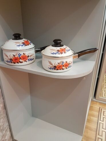 Qazanlar: Qazan, rəng - Ağ, 2,5 bucket volume l — 10