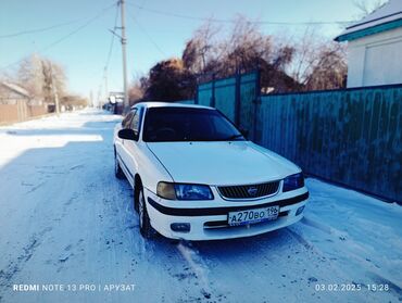 Nissan: Nissan Sunny: 1999 г., 1.5 л, Автомат, Бензин, Седан