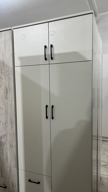 Шкафы для одежды: Шкаф для одежды, Новый, Прямой, ЛДСП — 25