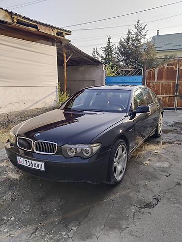 BMW: BMW 7 series: 2004 г., 4 л, Автомат, Дизель, Седан — 12