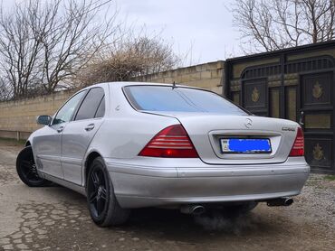 Nəqliyyat: Mercedes-Benz S 320: 3.2 l | 2000 il Sedan