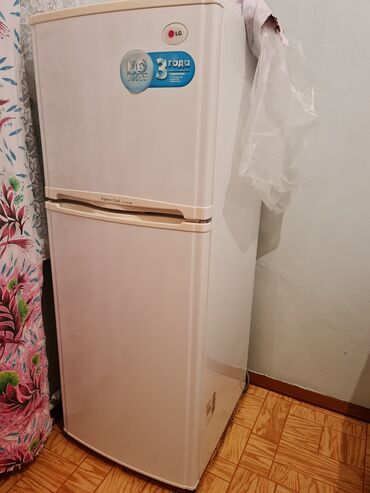 холодильник для суши: Холодильник LG, Б/у, Двухкамерный, No frost