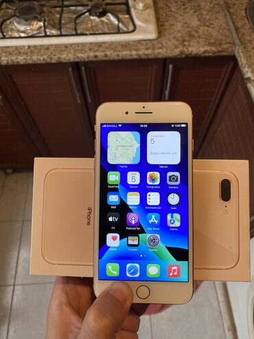 Audio: IPhone 8 Plus, 64 GB, Qızılı, Sənədlərlə