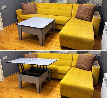 İşlənmiş, Künc divan, Qonaq otağı üçün, Transformer