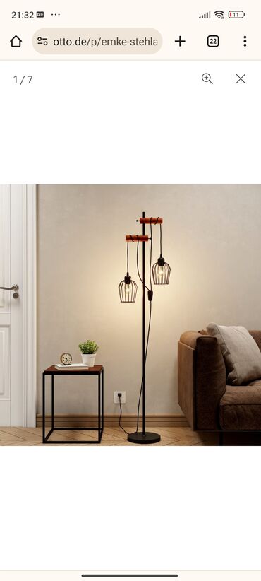 Lighting & Fittings: Floor lamp, New