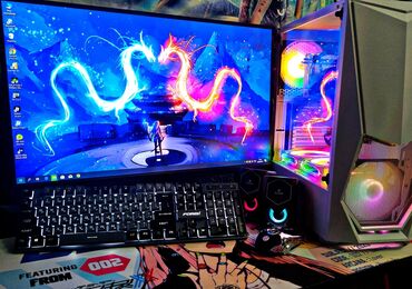 игровой диск для компьютера: Компьютер, ядер - 10, ОЗУ 32 ГБ, Игровой, Новый, Intel Core i5, AMD Radeon RX 580, NVMe