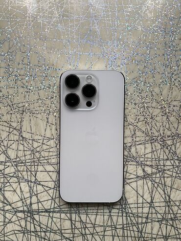 Apple iPhone: IPhone 14 Pro, 256 GB, White Titanium, Face ID
