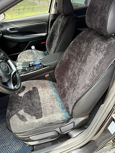 автосидения: Чехлы Велюровые, С подогревом, цвет - Серый, Hyundai, Новый, Самовывоз, Бесплатная доставка, Платная доставка — 4