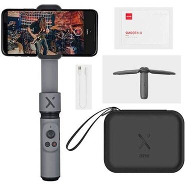 body kit: Zhiyun Smooth X Combo Kit with Mini Tripod and Pouch 2-Axis Smartphone