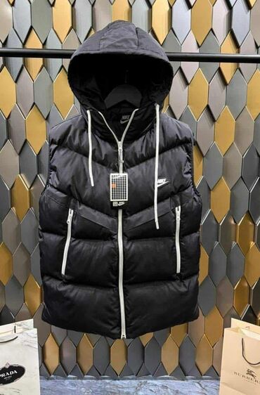 Prsluci: Muški prsluci sa kapuljačom – različiti modeli - Tip: zimski, punjen — 3