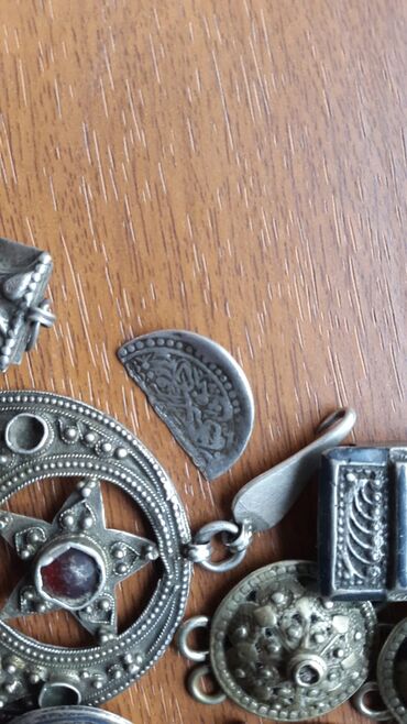 Bijuteriya dəstləri: Etno üslubda bəzək əşyaları dəsti – müxtəlif hissələr və asqılardan — 6