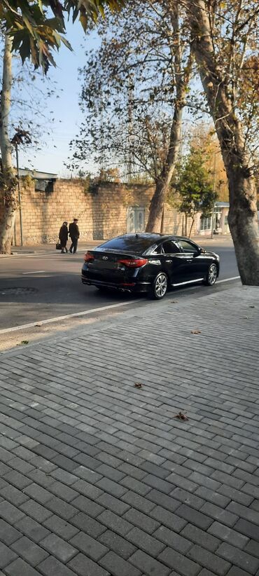Hyundai: Hyundai Sonata – Sport 2.0T (Turbo) - Kuzov: sedan, qara rəng - — 14
