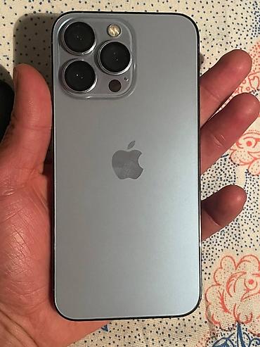 Apple iPhone: IPhone 13 Pro, Б/у, 128 ГБ, Sierra Blue, Зарядное устройство, Защитное стекло, Чехол, 100 % — 2