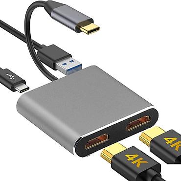 thunderbolt display: Многофункциональная док-станция "4-в-1" Type-C расширяет основной порт — 7