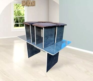 б у мягкий мебель: Комплект стол и стулья Кухонный, Новый