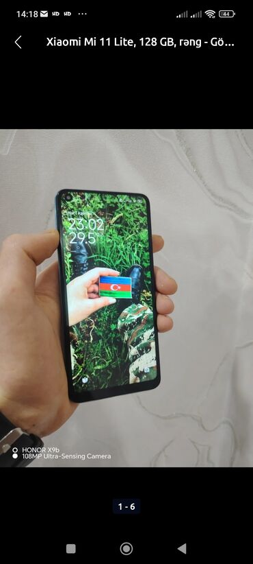 флешка на телефон fly: Xiaomi Mi 11 Lite, 128 GB, 
 Düyməli, Sensor, Barmaq izi