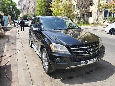 Mercedes-Benz: Mercedes-Benz ML-Class SUV - Kuzov: qara rəng, 5 qapı, yanlarda — 9
