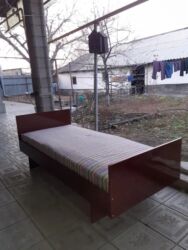 кровать односпальная бишкек цена: Продаю одно спальный кровать размер длина 1,91 ширина 0,85