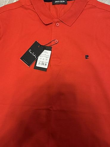 kişi paltosu: Polo köynək, Pierre Cardin, L, rəng - Qırmızı — 2