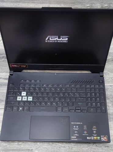 асус рог: Ноутбук, Asus, 16 ГБ ОЭТ, AMD Ryzen 7, 15.6 ", Колдонулган, Оюндар үчүн, эс тутум SSD