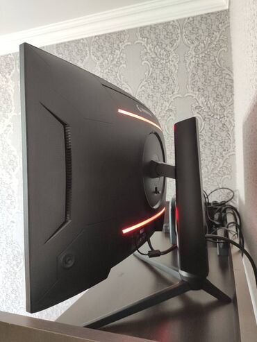 Skanerlər: Gaming monitor 27 240 Curved RGB Rampage 27inc 240hz 2023-il Manitor