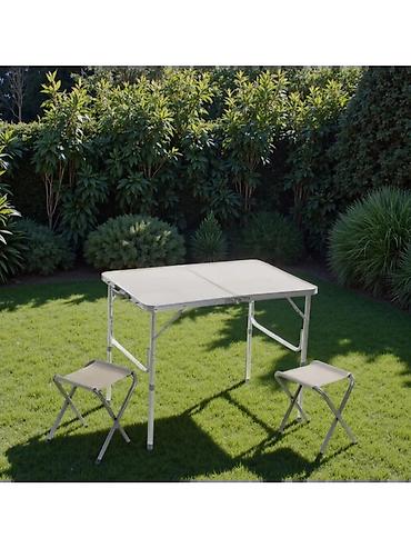 раскладной стол стул: Складной туристический комплект: стол + 2 табурета - Назначение — 10