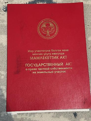Жер тилкелери: 4 соток, Айыл чарба үчүн, Сатып алуу-сатуу келишими — 1