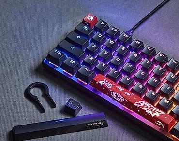 маленькая клавиатура: Клавиатура, HyperX, Механическая, Проводное подключение, Размер: 60% — 2