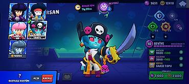 Qiymətli daşlar: Brawl Stars oyun hesabı Real alıcıya 17₼ endirim edəcəm. - Kupa — 16