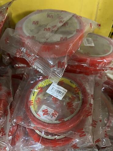 двойной скотч: Двусторонний акриловый скотч (лента) 3M, в индивидуальной заводской — 1