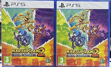 PS5 üçün **Marsupilami: Salsa Palombia 2** oyunu. Qutulu formatdadır