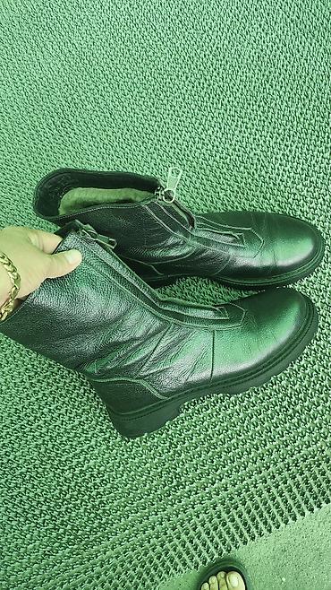 39: Зимние кожаные полусапоги StranaShoes - Материал верха: натуральная — 1