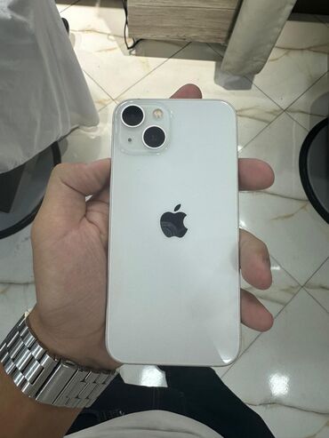 ayfon telfonları: IPhone 13, 128 GB, Ağ, Zəmanət, Barmaq izi, Simsiz şarj